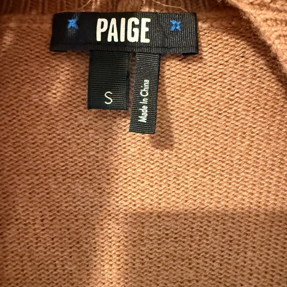 PAIGE Cherise long sleeve turtleneck cut out wool blend sweater dress - Picture 6 of 10